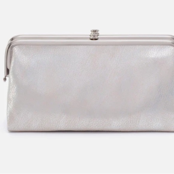 Silver Metallic Leather HOBO - Picture 4 of 5